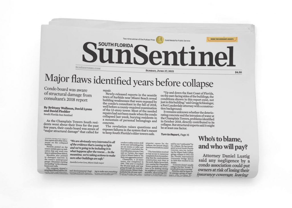 Sun Sentinel Newspaper